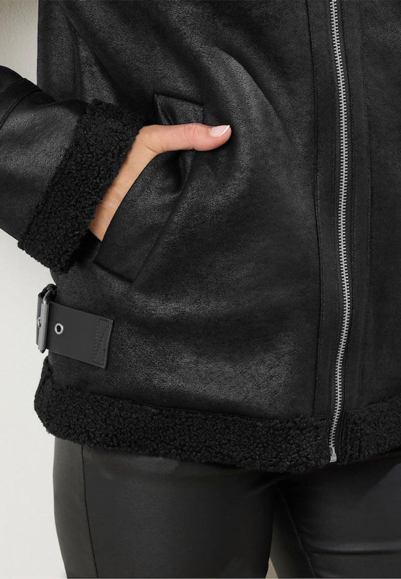shearling leather jacket womens-women's shearling bomber jacket-shearling bomber jacket womens-shearling leather jacket women-leather jacket with shearling collar-black shearling jacket-vintage black leather bomber jacket-black shearling leather jacket