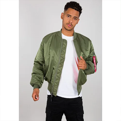 Leather field jacket-Men's field jacket