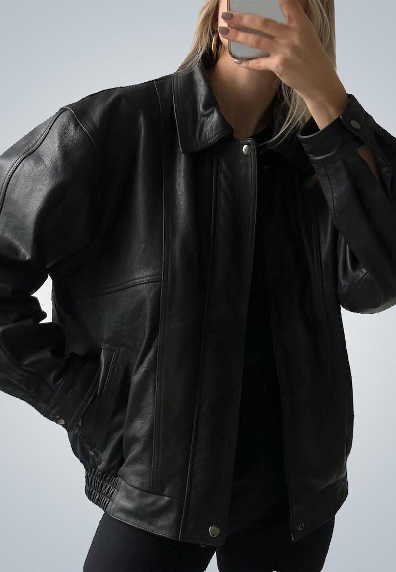 90s leather jacket-black leather jacket oversized- ladies oversized bomber jacket-vintage oversized leather jacket-oversized leather jacket vintage-oversized vintage leather jacket-oversize leather jacket vintage-oversize vintage leather jacket