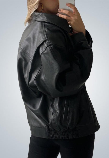 90s leather jacket-black leather jacket oversized- ladies oversized bomber jacket-vintage oversized leather jacket-oversized leather jacket vintage-oversized vintage leather jacket-oversize leather jacket vintage-oversize vintage leather jacket