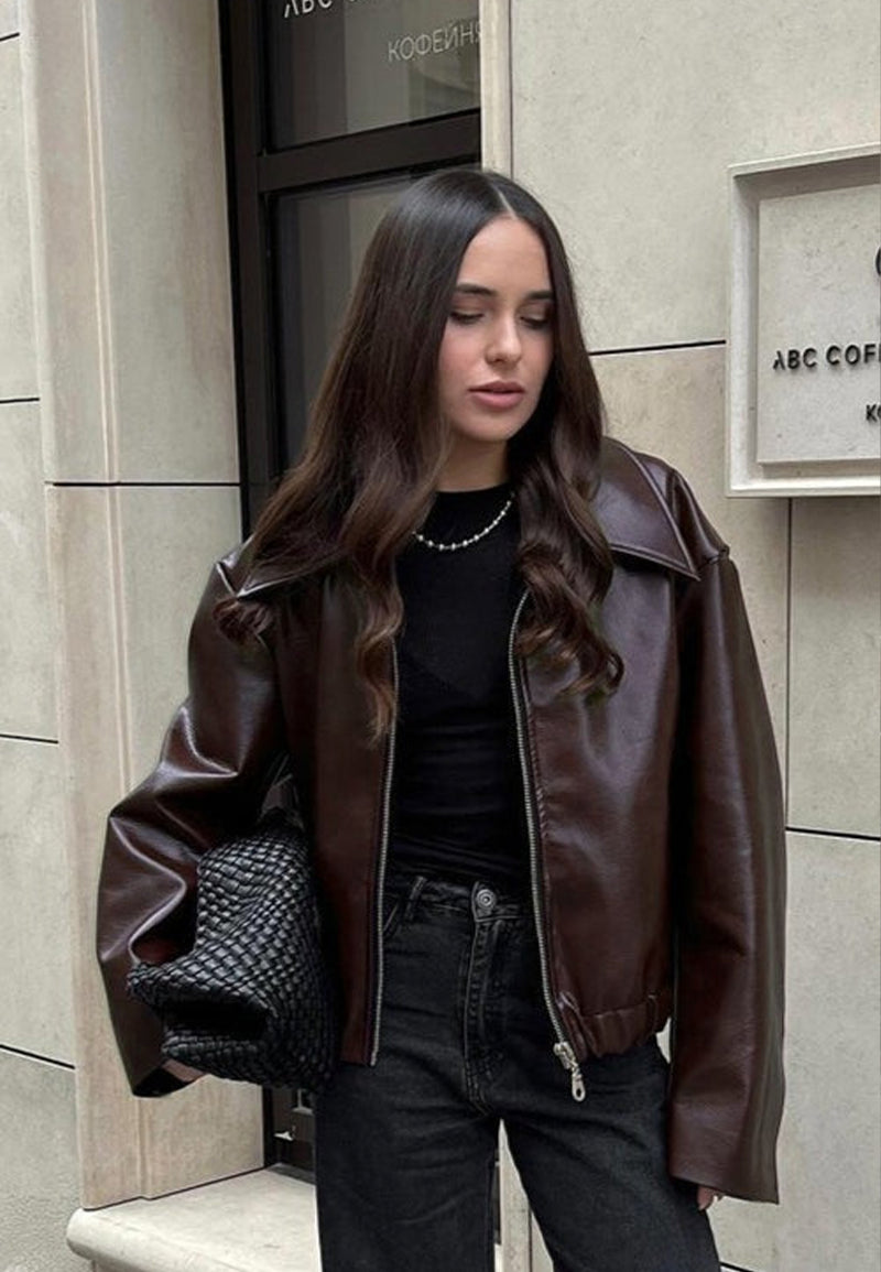 vintage brown leather jacket-oversized brown leather jacket-90s leather jacket-brown leather jacket retro-retro brown leather jacket-genuine brown leather jacket-oversized leather moto jacket-vintage oversized leather jacket-oversized leather jacket vintage-oversized vintage leather jacket-oversize vintage leather jacket-women's vintage brown leather jacket