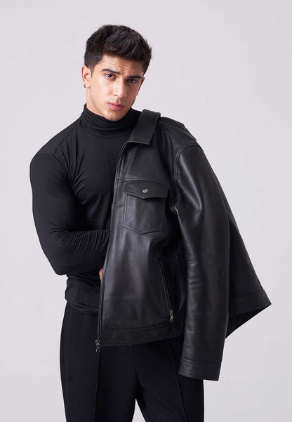 Sheepskin leather jacket-motorcycle leather jacket black-mens sheepskin leather jacket-mens leather motorcycle jacket​-mens black leather racing jacket​-mens black leather jacket-black sheepskin leather jacket-black biker leather jackets-biker leather jackets men-best leather jackets for men