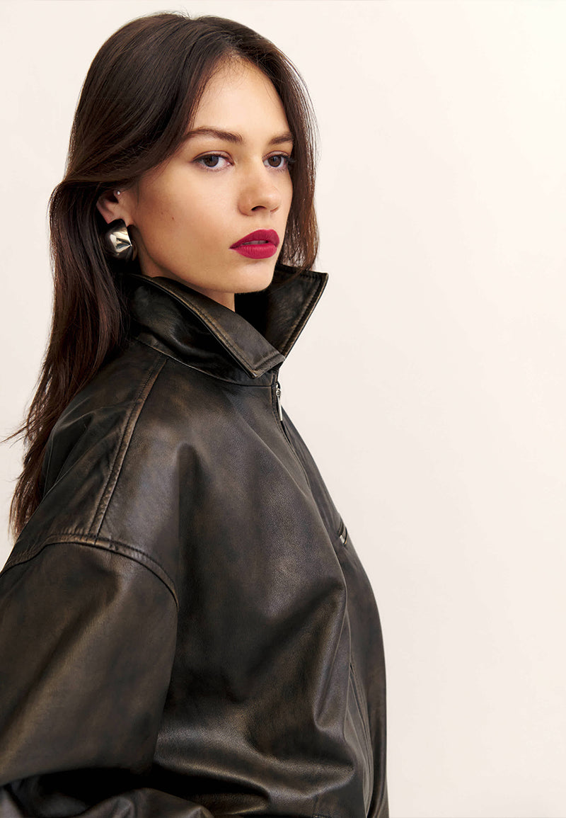 vintage brown leather jacket-oversized brown leather jacket-90s leather jacket-brown leather jacket retro-retro brown leather jacket-genuine brown leather jacket-oversized leather moto jacket-vintage oversized leather jacket-oversized leather jacket vintage-oversized vintage leather jacket-oversize vintage leather jacket-women's vintage brown leather jacket