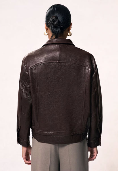 vintage brown leather jacket-oversized brown leather jacket-90s leather jacket-brown leather jacket retro-retro brown leather jacket-genuine brown leather jacket-oversized leather moto jacket-vintage oversized leather jacket-oversized leather jacket vintage-oversized vintage leather jacket-leather oversize bomber jacket-oversize vintage leather jacket-women's vintage brown leather jacket-oversized jacket for ladies