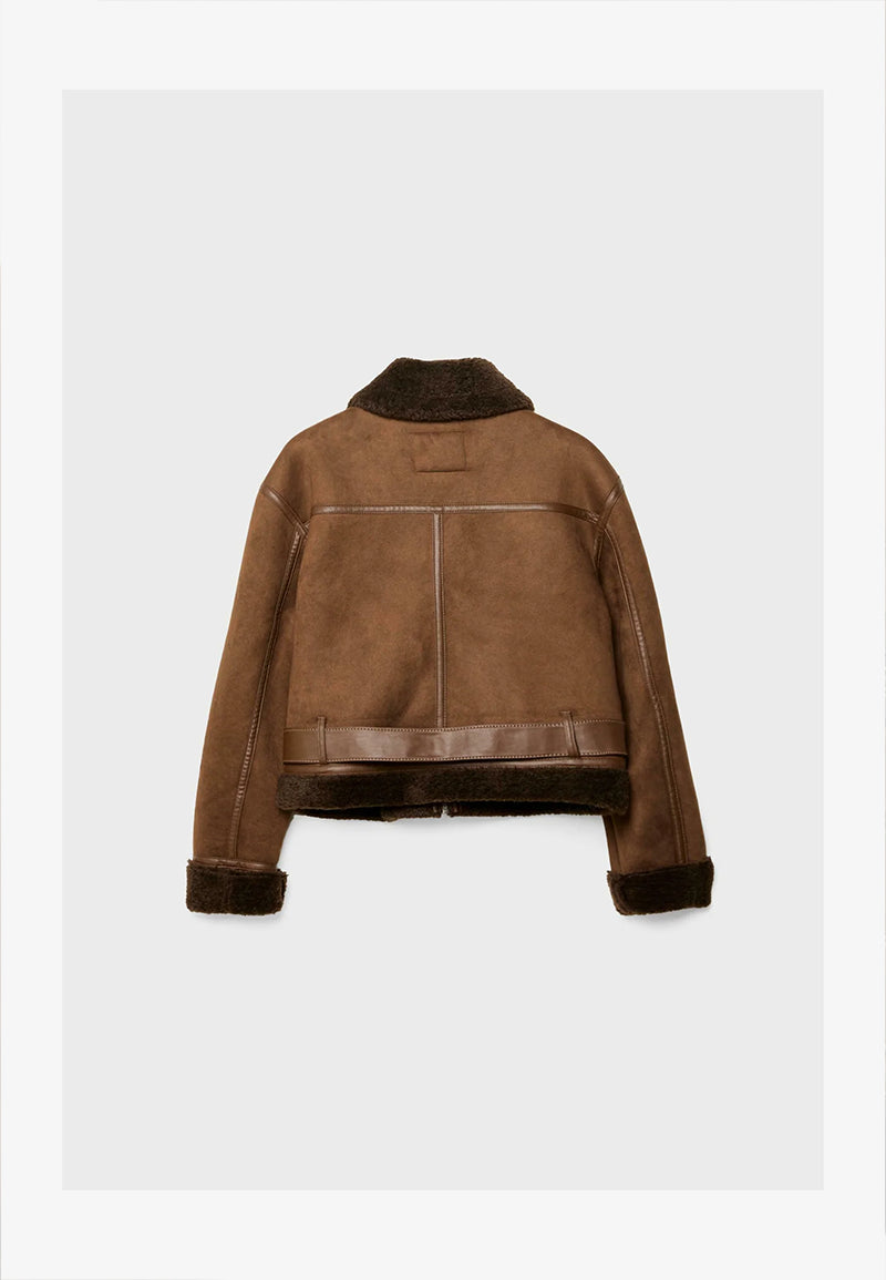 brown shearling jacket-brown leather vintage jacket-brown genuine leather shearling jacket-brown genuine leather shearling jacket-retro brown leather jacket-shearling leather jacket womens-brown shearling leather jacket-women's shearling bomber jacket-shearling bomber jacket womens-shearling leather jacket women-leather jacket with shearling collar-women's vintage brown leather jacket