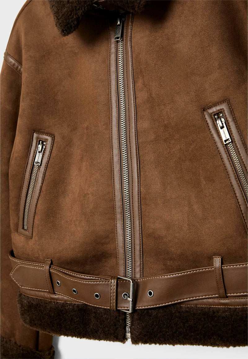 brown shearling jacket-brown leather vintage jacket-brown genuine leather shearling jacket-brown genuine leather shearling jacket-retro brown leather jacket-shearling leather jacket womens-brown shearling leather jacket-women's shearling bomber jacket-shearling bomber jacket womens-shearling leather jacket women-leather jacket with shearling collar-women's vintage brown leather jacket