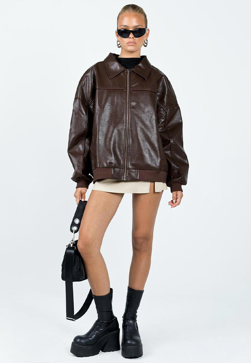 vintage brown leather jacket-oversized brown leather jacket-90s leather jacket-brown leather jacket retro-retro brown leather jacket-genuine brown leather jacket-oversized leather moto jacket-vintage oversized leather jacket-oversized leather jacket vintage-oversized vintage leather jacket-oversize vintage leather jacket-women's vintage brown leather jacket