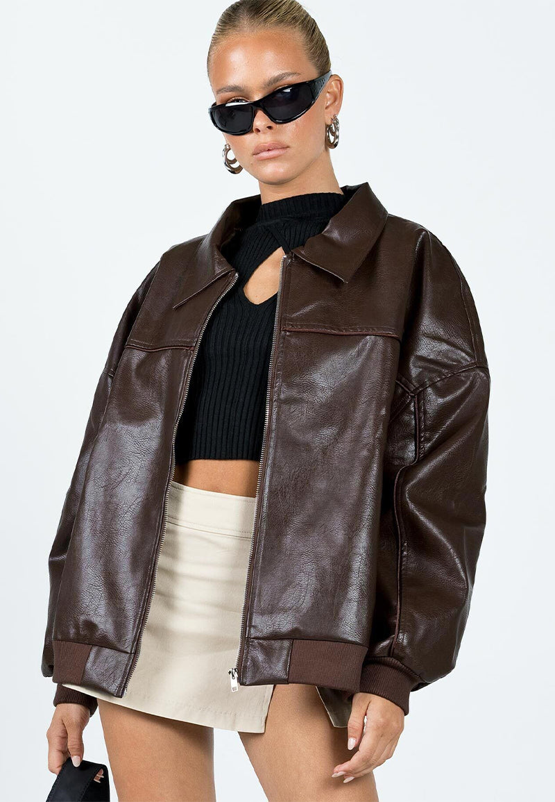 vintage brown leather jacket-oversized brown leather jacket-90s leather jacket-brown leather jacket retro-retro brown leather jacket-genuine brown leather jacket-oversized leather moto jacket-vintage oversized leather jacket-oversized leather jacket vintage-oversized vintage leather jacket-oversize vintage leather jacket-women's vintage brown leather jacket