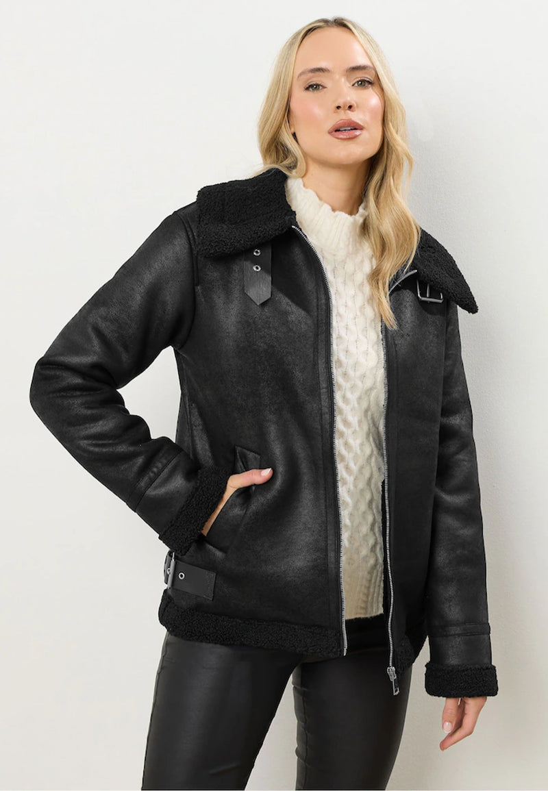 shearling leather jacket womens-women's shearling bomber jacket-shearling bomber jacket womens-shearling leather jacket women-leather jacket with shearling collar-black shearling jacket-vintage black leather bomber jacket-black shearling leather jacket