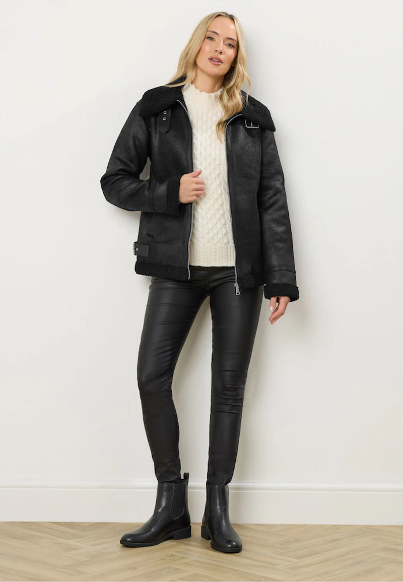 shearling leather jacket womens-women's shearling bomber jacket-shearling bomber jacket womens-shearling leather jacket women-leather jacket with shearling collar-black shearling jacket-vintage black leather bomber jacket-black shearling leather jacket