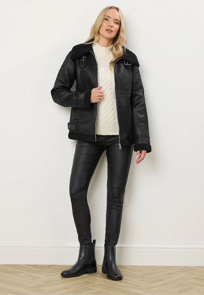 shearling leather jacket womens-women's shearling bomber jacket-shearling bomber jacket womens-shearling leather jacket women-leather jacket with shearling collar-black shearling jacket-vintage black leather bomber jacket-black shearling leather jacket