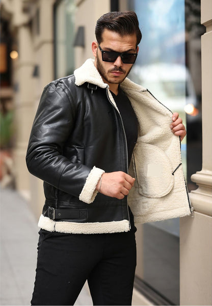 black shearling jacket mens-black mens shearling jacket-shearling coats on sale- men shearling jacket- black shearling jacket- black leather jacket with shearling-sale shearling coat-coats shearling-men's leather shearling jacket-men's shearling jackets-men's lamb shearling coat-mens leather jacket with shearling-shearling leather jacket for men-mens shearling jacket sale- black shearling aviator jacket