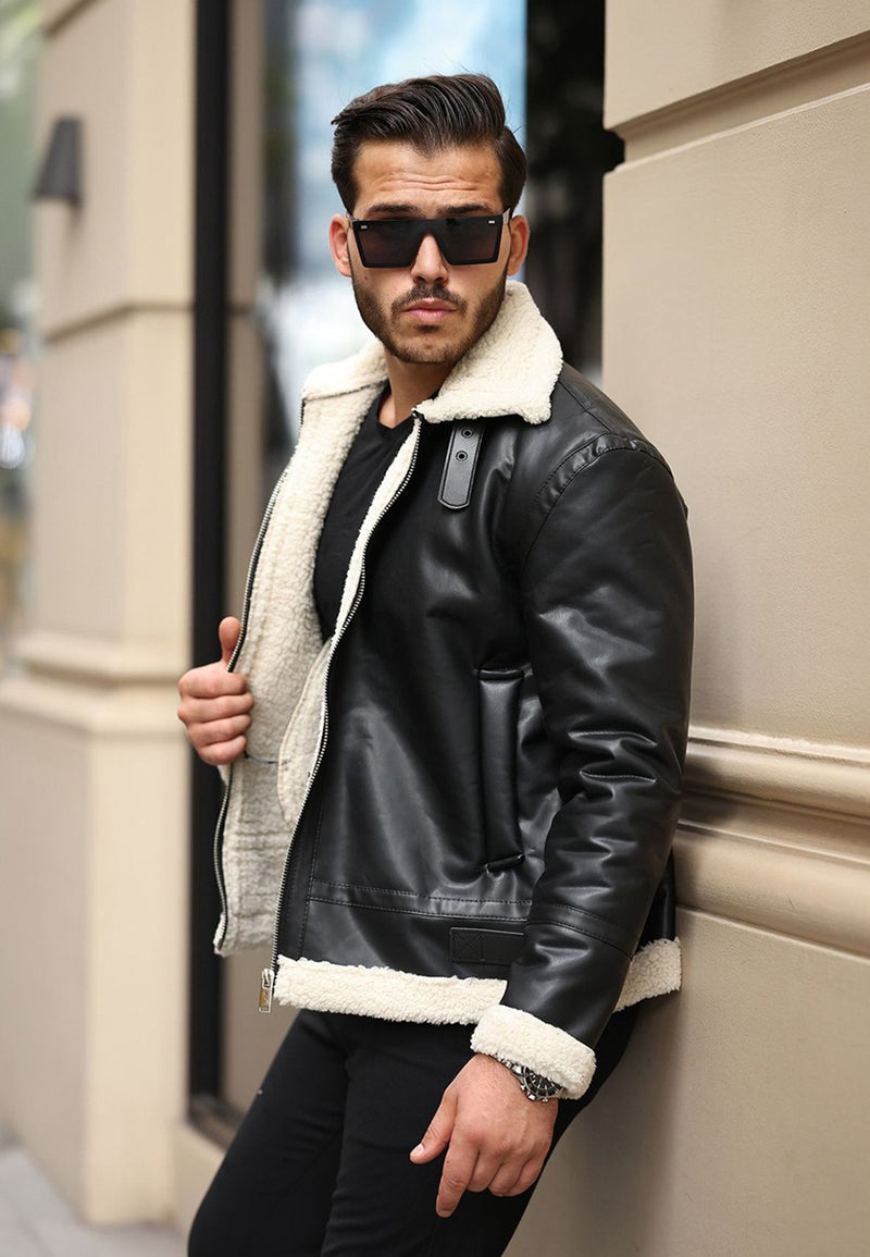 black shearling jacket mens-black mens shearling jacket-shearling coats on sale- men shearling jacket- black shearling jacket- black leather jacket with shearling-sale shearling coat-coats shearling-men's leather shearling jacket-men's shearling jackets-men's lamb shearling coat-mens leather jacket with shearling-shearling leather jacket for men-mens shearling jacket sale- black shearling aviator jacket