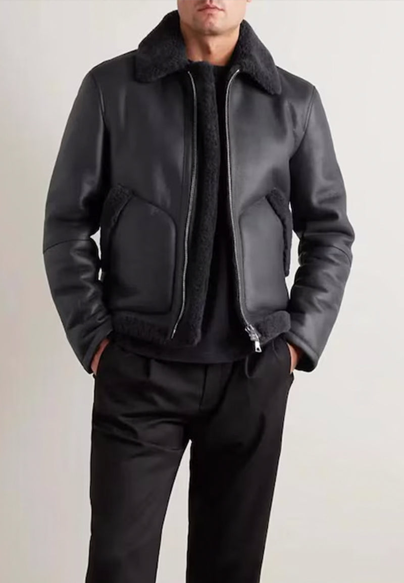vintage sheepskin shearling coat-vintage shearling jackets-vintage shearling jacket mens-sheepskin shearling jacket-shearling flight jacket-shearling collar jacket-shearling coats on sale-mens black shearling jacket-men's shearling jackets-men's leather shearling jacket-black shearling jacket-black mens shearling jacket-aviator shearling jacket mens
