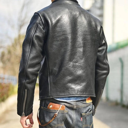Sheepskin leather jacket-motorcycle leather jacket black-mens sheepskin leather jacket-mens leather motorcycle jacket​-mens black leather racing jacket​-mens black leather jacket-black sheepskin leather jacket-black biker leather jackets-biker leather jackets men-best leather jackets for men