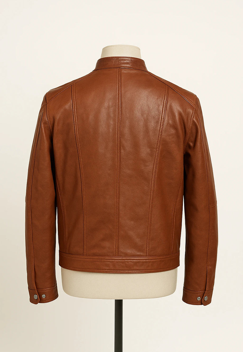 Sheepskin leather jacket-motorcycle jacket leather brown-mens sheepskin leather jacket-mens leather motorcycle jacket​-mens brown motorcycle leather jacket-men brown leather jacket outfit-genuine brown leather jacket-brown leather biker jacket-biker leather jackets men-best leather jackets for men
