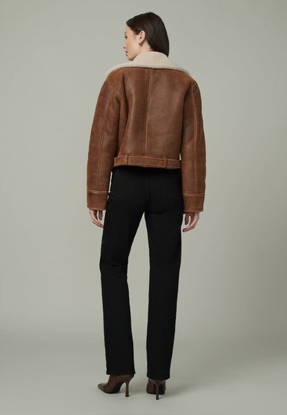 brown shearling jacket-brown leather vintage jacket-brown genuine leather shearling jacket-brown genuine leather shearling jacket-retro brown leather jacket-shearling leather jacket womens-oversized shearling jacket-brown shearling leather jacket-vintage oversized leather jacket-women's shearling bomber jacket-relaxed fit jacket-shearling bomber jacket womens-shearling leather jacket women-leather jacket with shearling collar-women's vintage brown leather jacket