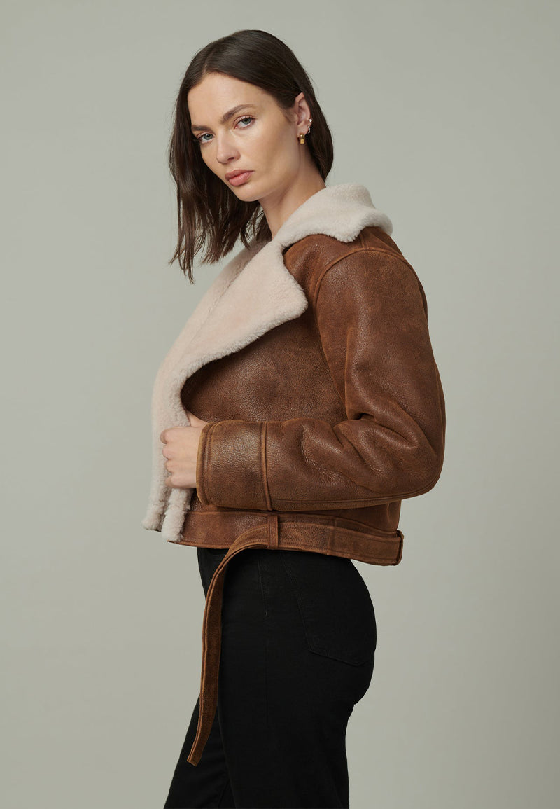 brown shearling jacket-brown leather vintage jacket-brown genuine leather shearling jacket-brown genuine leather shearling jacket-retro brown leather jacket-shearling leather jacket womens-oversized shearling jacket-brown shearling leather jacket-vintage oversized leather jacket-women's shearling bomber jacket-relaxed fit jacket-shearling bomber jacket womens-shearling leather jacket women-leather jacket with shearling collar-women's vintage brown leather jacket