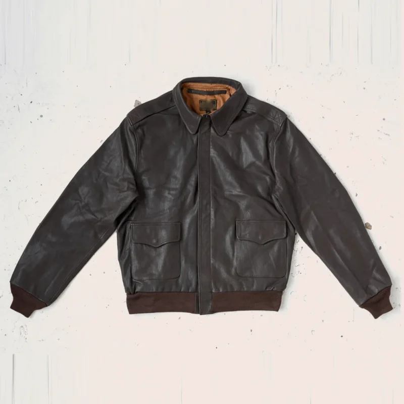 men bomber jacket-bomber jacket men-bomber jackets-mens leather bomber jacket-leather bomber jacket-brown bomber jacket-brown leather bomber jacket-mens brown leather bomber jacket-brown jacket men-leather flying jacket-flying bomber jacket-A2 Bomber Jacket