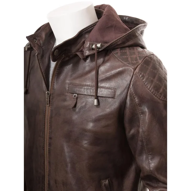 leather jacket-mens leather jackets-real leather jacket-brown leather jacket-cheap leather jackets-mens brown leather jacket-best leather jackets-best leather jackets for men-genuine leather jacket mens-buy leather jacket-soft leather jacket-vintage brown leather jacket-classic leather jacket-vintage leather jacket mens-removable hooded jacket-leather jacket with removable hood-removable hood-jacket with detachable hood