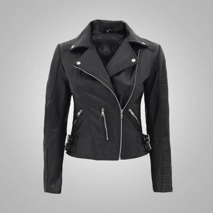 biker jacket, biker jacket women's, black leather biker jacket womens, female motorcycle jacket, biker style leather jacket, vintage biker jacket womens, women's black biker jacket, womens leather bike jackets, black biker jacket for women, leather motorcycle jackets women black, motorbike leathers for women