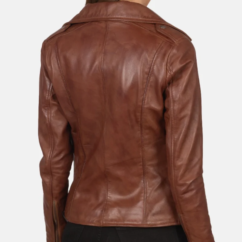 biker jacket, biker jacket women's, leather biker jacket brown, female motorcycle jacket, biker style leather jacket, vintage biker jacket womens, women's brown biker jacket, womens leather bike jackets, womens brown leather motorcycle jacket, motorbike leathers for women