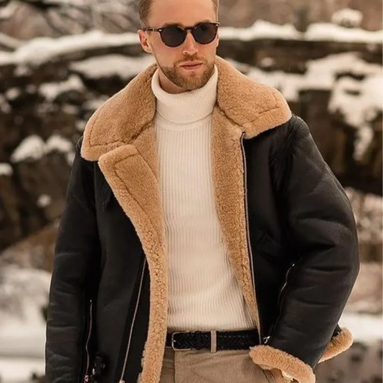 mens shearling jacket-shearling jacket-leather shearling jacket-sheepskin jacket-sheepskin leather jacket-sheepskin shearling jacket