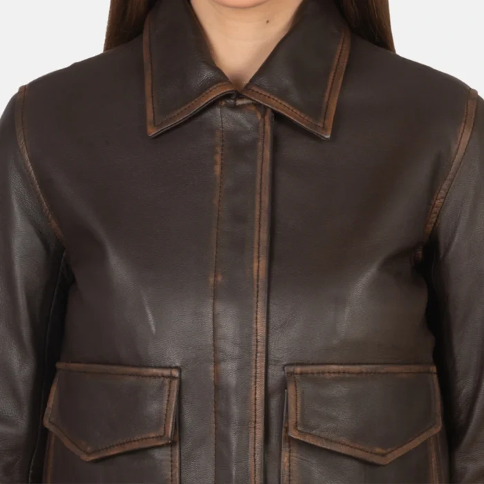 women's bomber jacket-leather bomber jacket women-ladies bomber jacket-brown leather bomber jacket womens-womens brown bomber jacket-brown womens leather bomber jacket-a2 leather bomber jacket-wwii a2 flight jacket