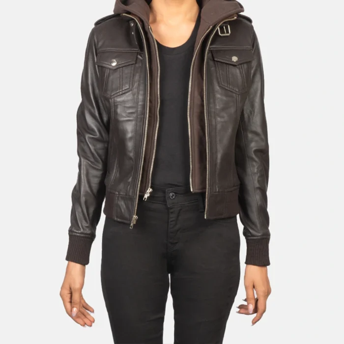 women's bomber jacket-leather bomber jacket women-ladies bomber jacket-brown leather bomber jacket womens-womens brown bomber jacket-brown womens leather bomber jacket-women's hooded bomber jacket-womens leather bomber jacket with hood