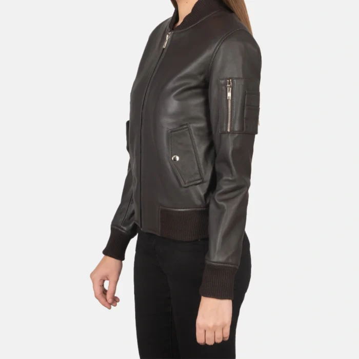 women's bomber jacket-leather bomber jacket women-ladies bomber jacket-brown leather bomber jacket womens-womens brown bomber jacket-brown womens leather bomber jacket-womens sheepskin aviator jacket-ma1 bomber jacket-vintage ma1 bomber jacket