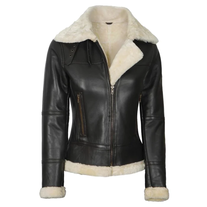 women shearling jacket-shearling jacket-womens leather shearling jacket-brown sheepskin jacket womens-brown leather shearling jacket-brown shearling jacket womens-ladies shearling jacket-sheepskin leather jacket women's-brown leather jacket with fur