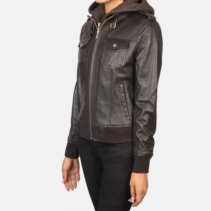 women's bomber jacket-leather bomber jacket women-ladies bomber jacket-brown leather bomber jacket womens-womens brown bomber jacket-brown womens leather bomber jacket-women's hooded bomber jacket-womens leather bomber jacket with hood