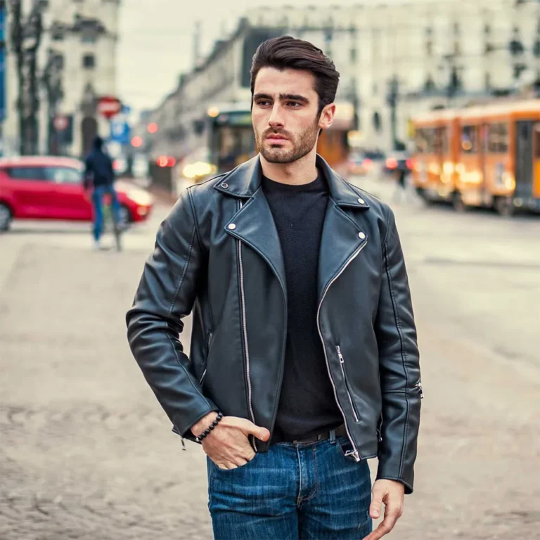 How to Style A Black Leather Jacket For Any Occasion