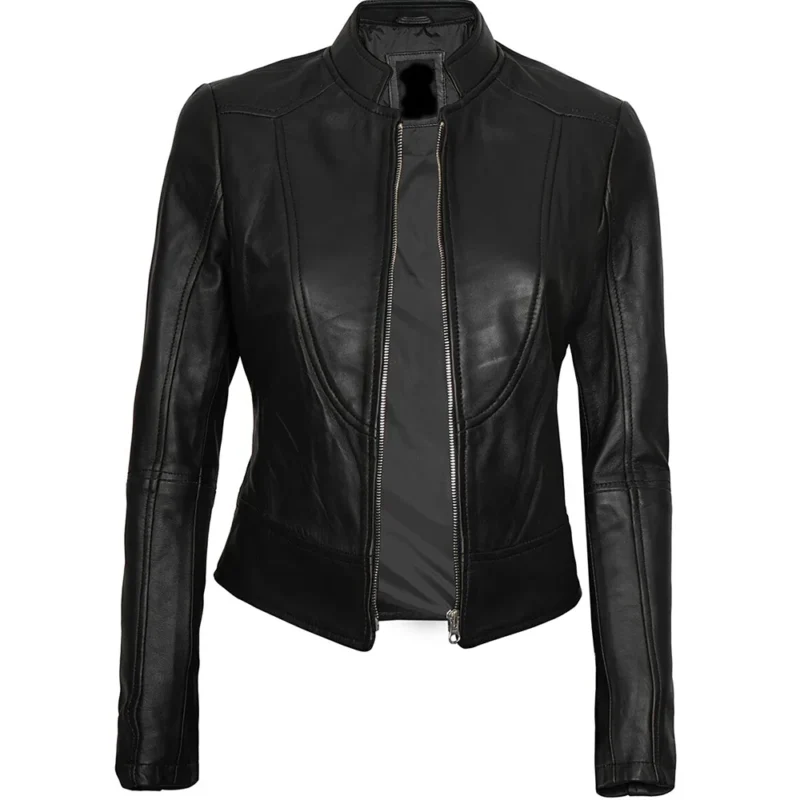 womens leather jackets-black leather jacket for womens-black leather racer jacket-womens leather motorcycle jacket-womens leather racer jacket-racer moto jacket-womens biker jacket-cafe racer jacket womens