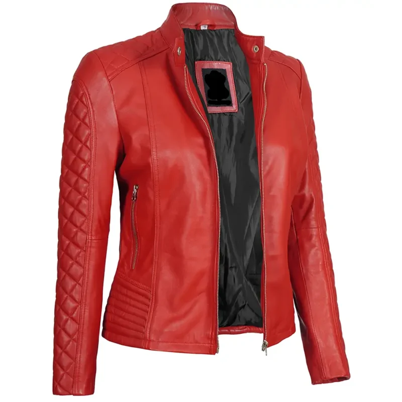 womens leather jackets-red leather jacket-womens leather motorcycle jacket-womens leather racer jacket-womens biker jacket-red leather jacket womens-womens red leather jacket