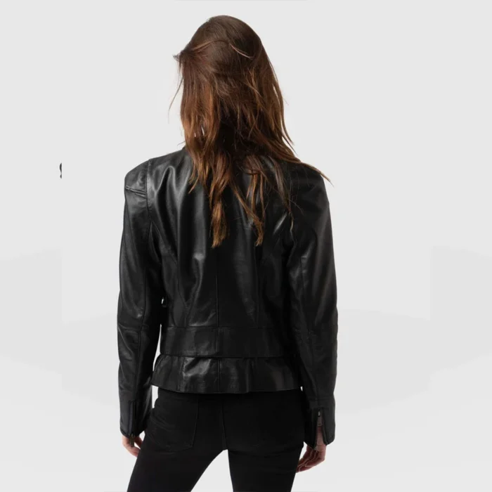 womens leather jackets-black leather jacket for womens-black leather racer jacket-womens leather motorcycle jacket-womens leather racer jacket-womens biker jacket