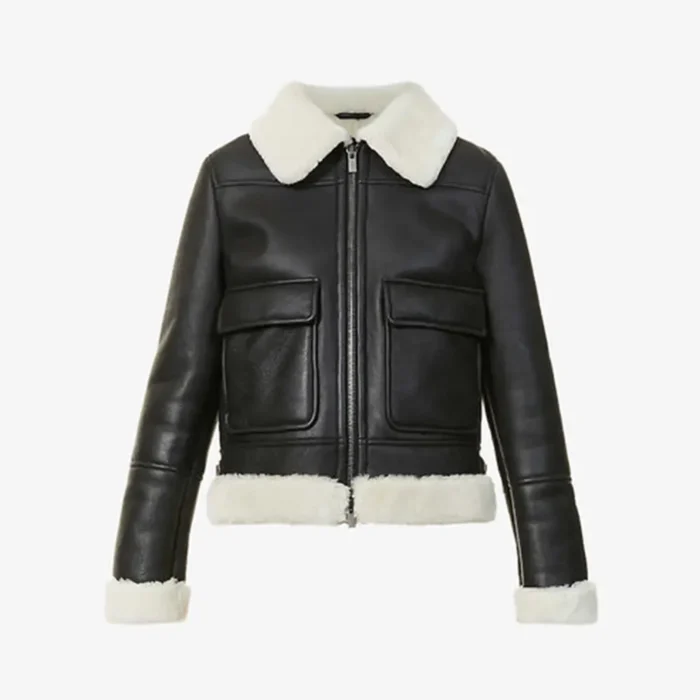 women shearling jacket-shearling jacket-womens leather shearling jacket-black sheepskin jacket womens-black leather shearling jacket-black shearling jacket womens-ladies shearling jacket-sheepskin leather jacket women's-black leather jacket with fur