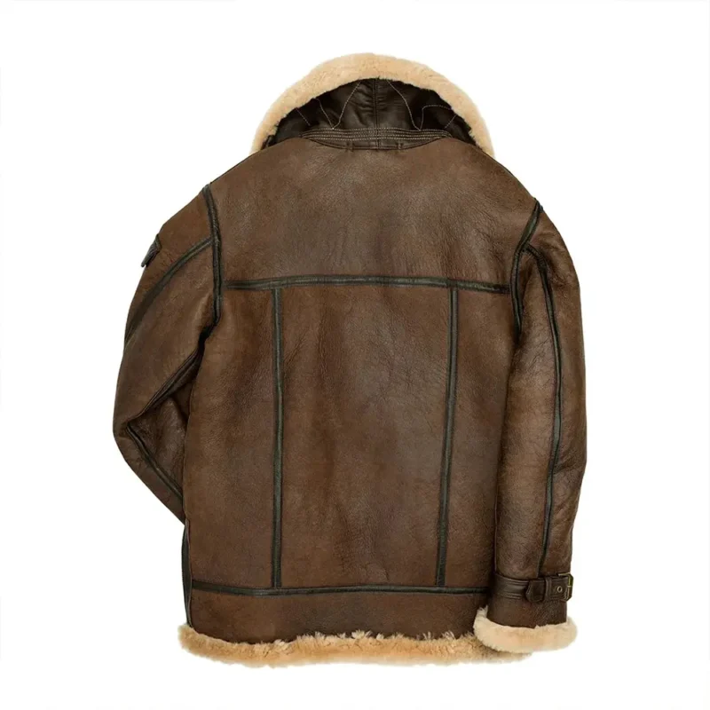 mens shearling jacket-shearling jacket-mens leather shearling jacket-sheepskin jacket mens-brown shearling jacket-sheepskin shearling jacket-men collar jackets-mens leather shearling jacket-air force bomber jacket-brown jacket men-mens brown airforce jacket-Brown Shearling Jacket-leather jacket with fur collar