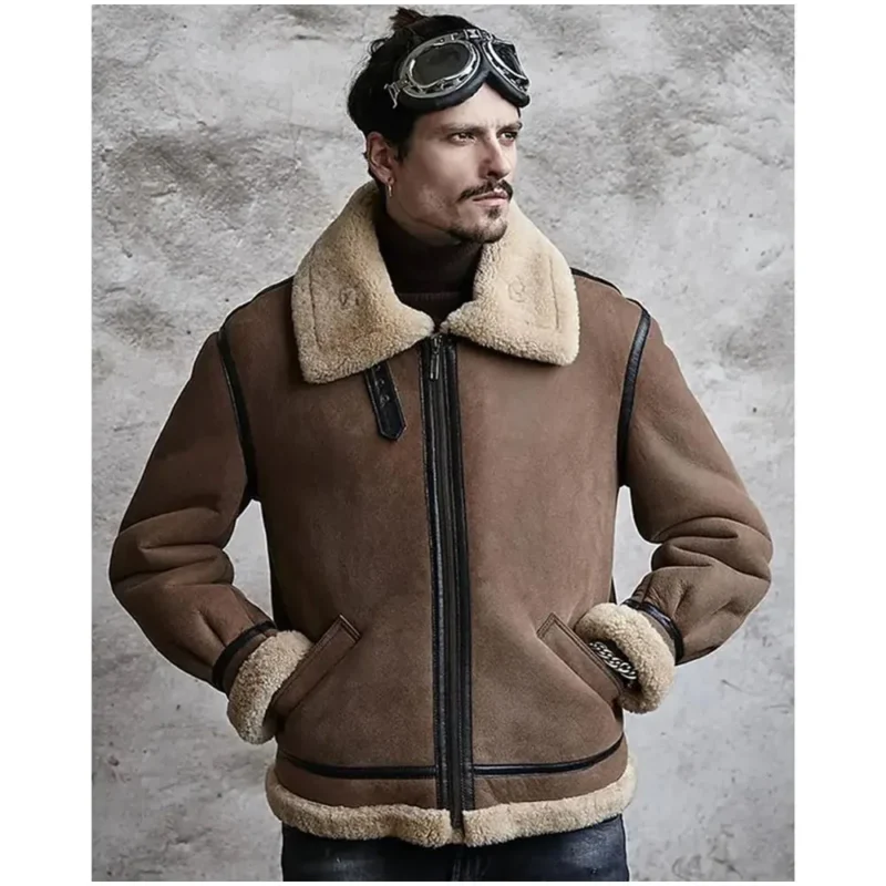 b3 bomber jackets-b3 bomber jacket mens-sheepskin bomber jacket-b3 leather bomber jacket-brown b3 bomber jacket-b3 bomber-best b3 bomber jacket-b3 sheepskin bomber jacket-brown bomber jacket-brown leather bomber jacket-fur coat-brown fur coat-b3 sheepskin bomber jacket, B3 Aviator Jacket, Shearling Bomber Jacket