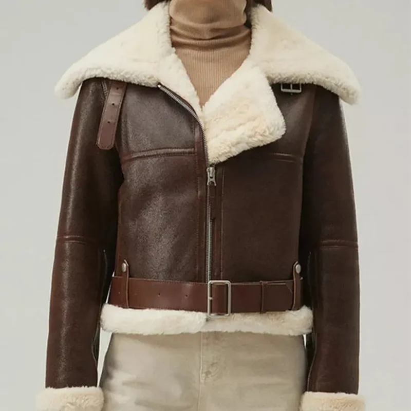 women shearling jacket-shearling jacket-womens leather shearling jacket-brown sheepskin jacket womens-brown leather shearling jacket-brown shearling jacket womens-ladies shearling jacket-sheepskin leather jacket women's-brown leather jacket with fur