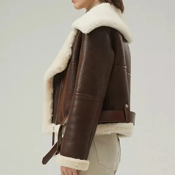 women shearling jacket-shearling jacket-womens leather shearling jacket-brown sheepskin jacket womens-brown leather shearling jacket-brown shearling jacket womens-ladies shearling jacket-sheepskin leather jacket women's-brown leather jacket with fur