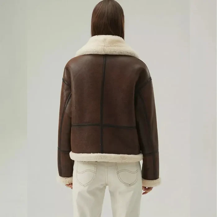 women shearling jacket-shearling jacket-womens leather shearling jacket-brown sheepskin jacket womens-brown leather shearling jacket-brown shearling jacket womens-ladies shearling jacket-sheepskin leather jacket women's-brown leather jacket with fur