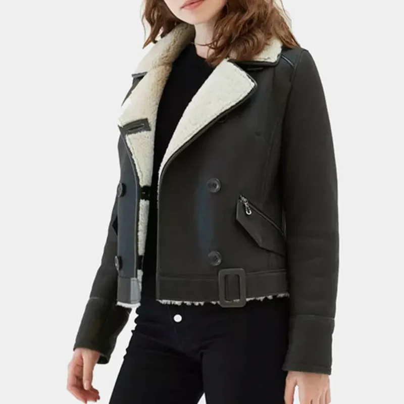 women shearling jacket-shearling jacket-womens leather shearling jacket-black sheepskin jacket womens-black leather shearling jacket-black shearling jacket womens-ladies shearling jacket-sheepskin leather jacket women's-black leather jacket with fur