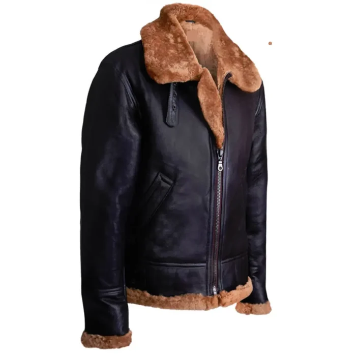 mens shearling jacket-shearling jacket-mens leather shearling jacket-sheepskin jacket mens-shearling bomber jacket -sheepskin shearling jacket-mens leather shearling jacket-aviator jackets-b3 sheepskin bomber jacket-b3 aviator jacket-army jackets-raf aviator jacket-WW2 jacket-ww2 aviator jacket-ww2 flight jacket-flying jacket ww2-black shearling jacket