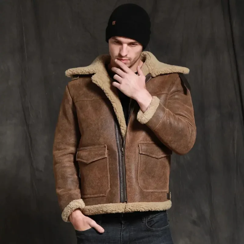 b3 bomber jackets-b3 bomber jacket mens-sheepskin bomber jacket-b3 leather bomber jacket-brown b3 bomber jacket-b3 bomber-best b3 bomber jacket-b3 sheepskin bomber jacket-brown bomber jacket-brown leather bomber jacket-fur coat-brown fur coat-b3 sheepskin bomber jacket, B3 Aviator Jacket, Shearling Bomber Jacket