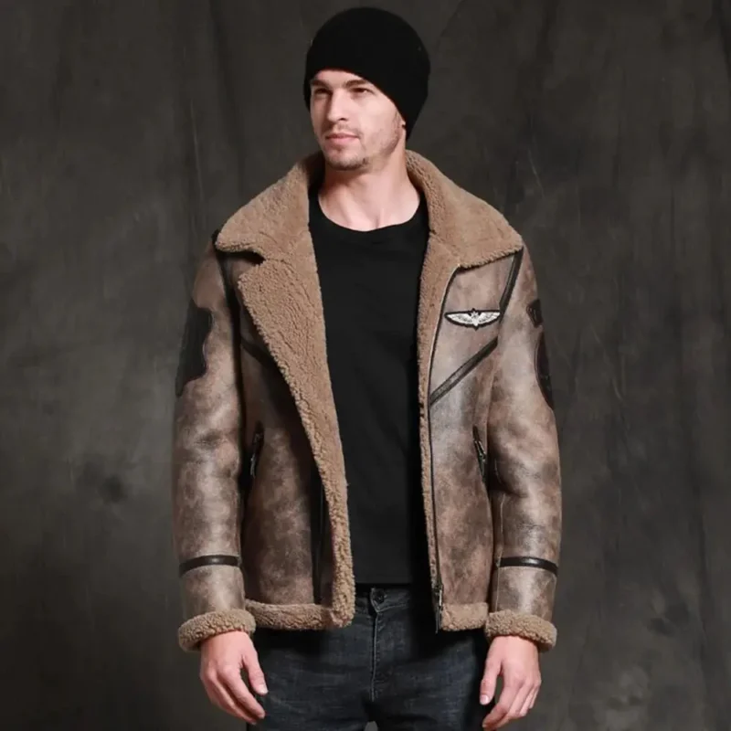 b3 bomber jackets-b3 bomber jacket mens-sheepskin bomber jacket-b3 leather bomber jacket-brown b3 bomber jacket-b3 bomber-best b3 bomber jacket-b3 sheepskin bomber jacket-brown bomber jacket-brown leather bomber jacket-fur coat-brown fur coat-b3 sheepskin bomber jacket, B3 Aviator Jacket, Shearling Bomber Jacket