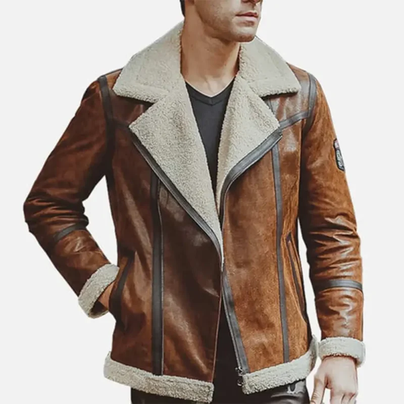 aviator jacket-aviator jacket mens-brown aviator jacket-leather aviator jacket-mens aviator jacket-flight jacket mens-leather aviator jacket-Mens Flight Jacket-leather flight jacket-shearling aviator jacket-mens winter jackets-winter jackets men-brown leather aviator jacket-brown leather jacket-mens brown leather jacket-b3 aviator Jacket