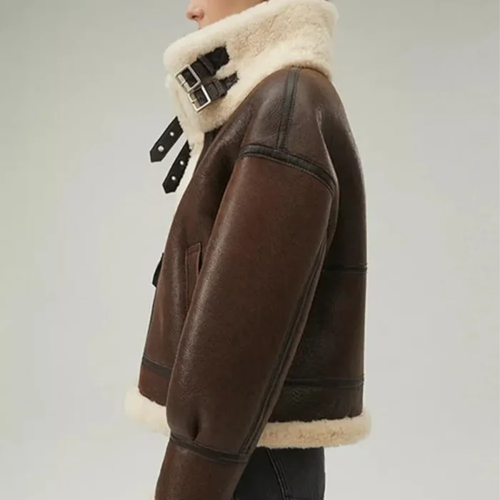 women shearling jacket-shearling jacket-womens leather shearling jacket-brown sheepskin jacket womens-brown leather shearling jacket-brown shearling jacket womens-ladies shearling jacket-sheepskin leather jacket women's-brown leather jacket with fur