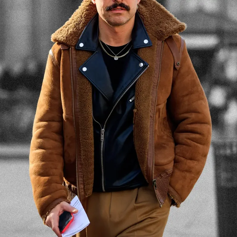 Leather shearling jacket-Shearling jacket-Shearling leather jacket-Sheepskin shearling jacket-Best shearling jacket-Sheepskin leather jacket