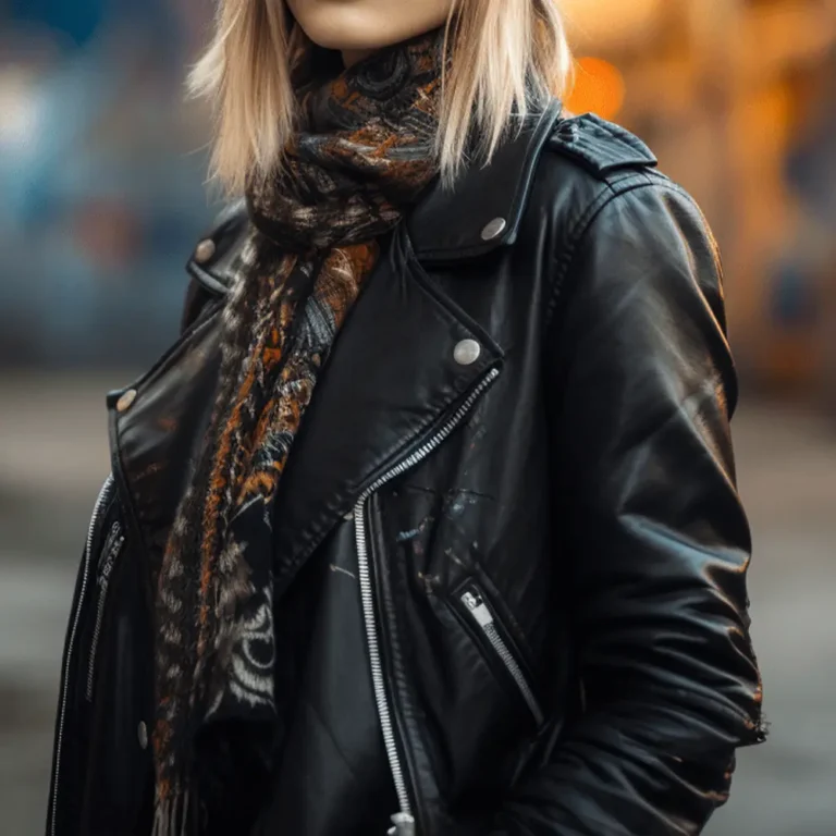 black leather jacket-black jacket-black leather jacket women-womens Black Leather Jacket-Oversized Silhouettes-Belted Styles-Embellished Designs-Shearling Accents-Cropped Jackets-Asymmetrical Cuts-Vintage Inspiration-Minimalist Chic-Colored Accents-Sustainable Leather